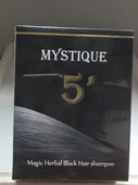 MYSTIQUE 5- Herbal Color Hair Shampoo (Black Color)
