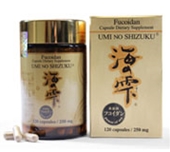 Fucoidan Umi No Shizuku -120 Capsule Supplement ( Lot of 3 )
